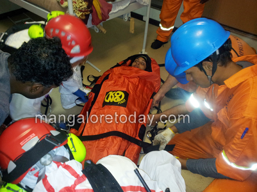 rescue operation in mid sea